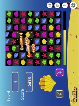 Shell Pop: Match and Crush!游戲截圖1