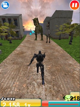 DINOSAUR RAMPAGE 3D RUN游戲截圖3