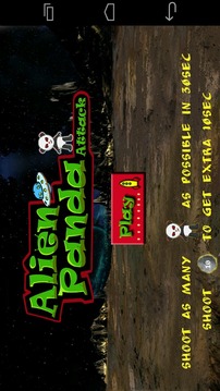 Alien Panda Attack游戲截圖1