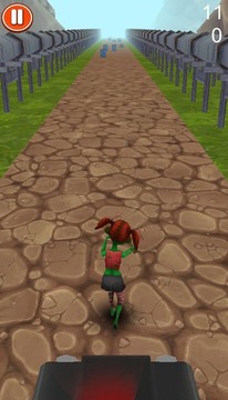 Zombie Babe Runner 3D游戲截圖2