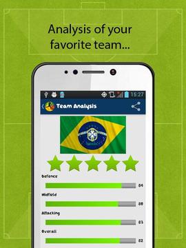 World Cup 2014 Team Analysis游戲截圖5