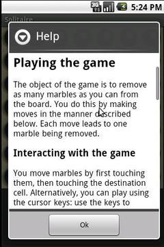 Solitaire / marbles (free)游戲截圖2