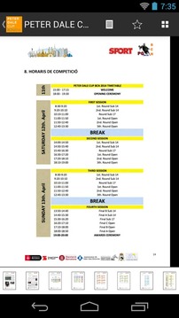 PETER DALE CUP BCN ‘14游戲截圖3