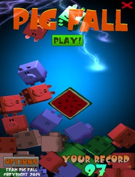 Pig Fall游戲截圖1