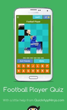 Football Player Quiz游戲截圖3