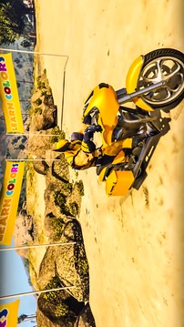 SuperHeroes Bike Crazy Stunt 3D: Stunt Racing Game游戲截圖3