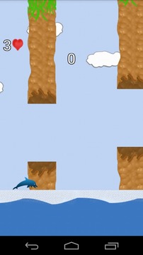 Flappy Cute Dolphin游戲截圖3