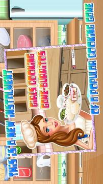 Girls cooking game - Burritos游戲截圖1