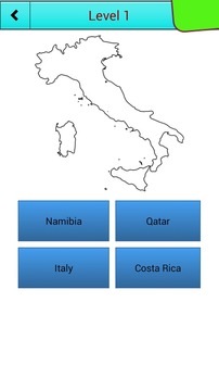 Country Outline Quiz游戏截图4