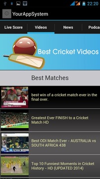 Bazinga Live Cricket Scores游戏截图3