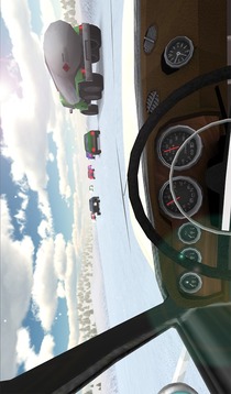 Russian Winter Traffic Racer游戲截圖2