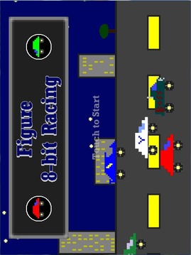 Figure 8-bit Racing游戲截圖1