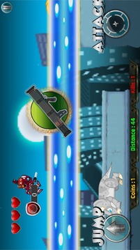 Red Rangers Robot VS Dinosaurs游戲截圖3
