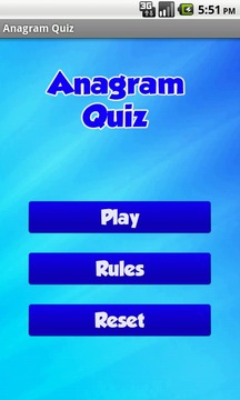 Anagram Quiz游戏截图1
