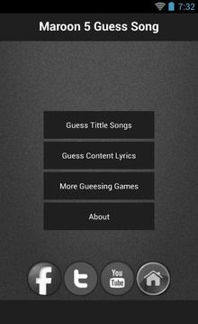 Maroon 5 Guess Song游戲截圖1