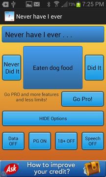 Never Have I Ever Party App游戲截圖3