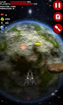 Asteroide Super Attack Free游戲截圖3