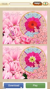 Lovely Photo Difference游戲截圖1