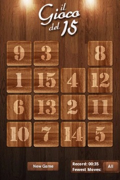 Gioco del 15 con foto游戲截圖3