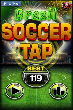 Brazil Soccer Tap游戲截圖1
