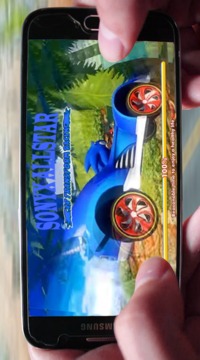 Sonycar AllStar Traffic Racing Transforms onic游戲截圖1