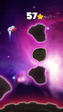 Thrusty Bird Endless Asteroids游戲截圖1