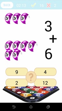 Snooker Math Games游戲截圖1