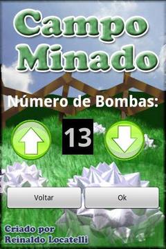 Campo Minado (Minesweeper)游戲截圖3