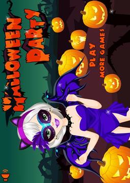 Halloween Happy Girl Party游戲截圖1