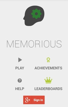 Memorious - Memory Brain Game游戲截圖1