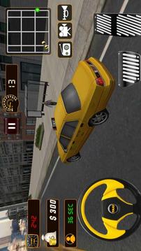 超級(jí)出租車停車3D驅(qū)動(dòng)游戲截圖3