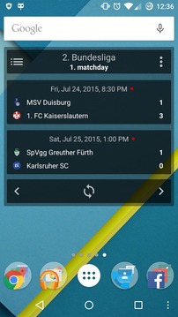 Bundesliga-Widget游戲截圖2