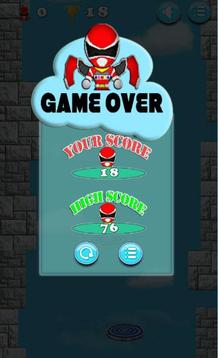 Flying red rangers jump game游戲截圖5