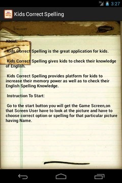Kids Correct Spelling游戲截圖4