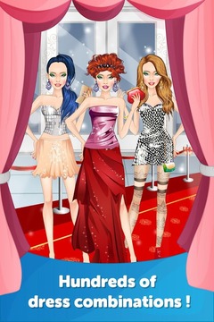 Red Carpet Dress Up Makeover游戲截圖2