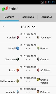Italian Serie A 2014-2015游戲截圖1