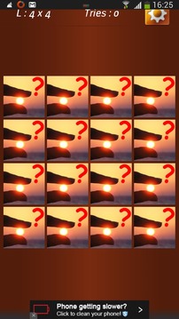 Sunset Memory Game Free游戲截圖3