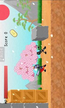 Blue Ninja: Jump Slash Revenge游戲截圖1