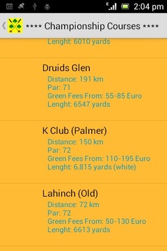 Golf Ireland游戲截圖4