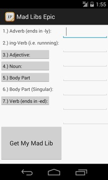 Mad Libs Epic游戲截圖2
