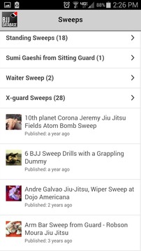 BJJ Database (Jiu Jitsu)游戏截图4