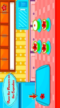 Cooking Sweet Poppy Cupcakes游戲截圖5