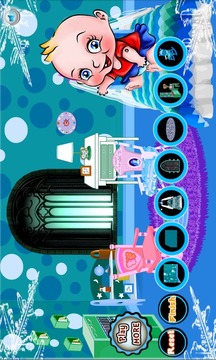 Frozen Princess Baby Room Game游戲截圖3