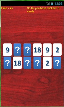 Ultimate Concentration, Memory游戲截圖3