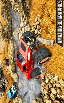 Offroad Monster Truck Hill Adventure 2018游戲截圖4