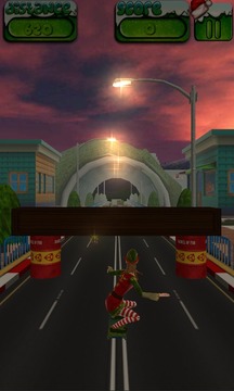 X-Mas Skate Run 3D游戲截圖3