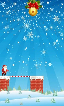 Santa And Gift On Building游戲截圖4