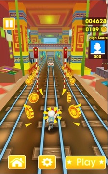 Princess Endless Run: Train Subway Surf游戏截图3