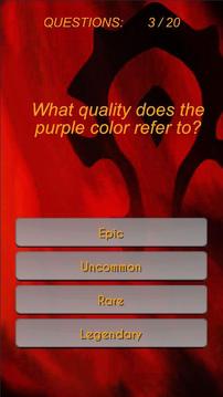 QuizCraft Trivia for WoW游戲截圖3