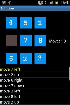 8-Puzzle游戲截圖3